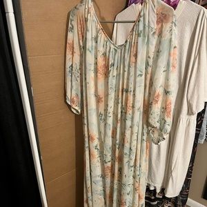 H&M floral flowing dress